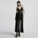 Gothic sexy lace dress