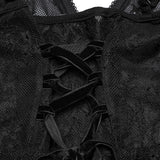 Gothic sexy lace dress