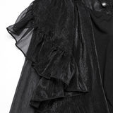 Gothic Romantic Chiffon Skirt
