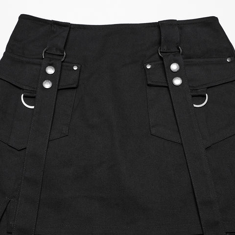 Punk halter neck dress