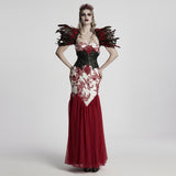 Gothic glamorous dress