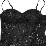 Gothic glamorous dress