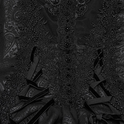 Gothic Elf Off Shoulder Dress
