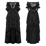 Gothic Elf Off Shoulder Dress