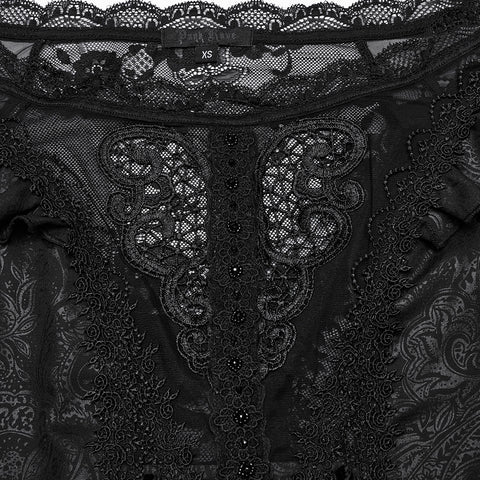 Gothic Elf Off Shoulder Dress