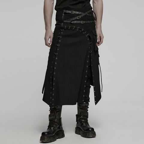 Punk Men's versatile skirt