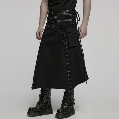 Punk Men's versatile skirt