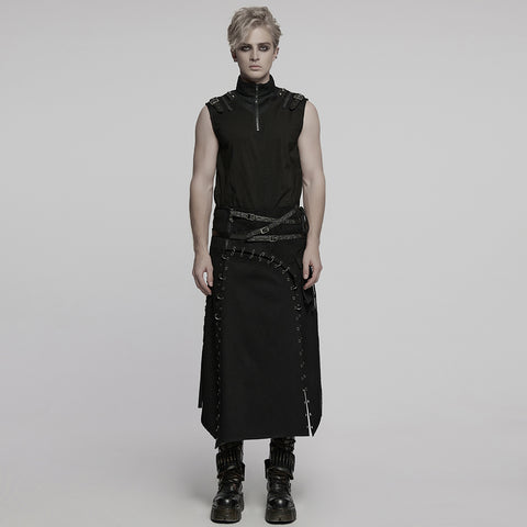 Punk Men's versatile skirt
