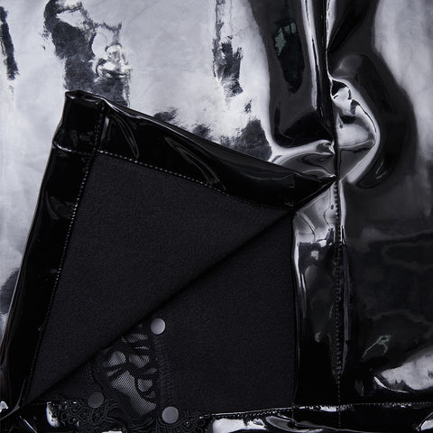 Goth Patent Leather Skirt