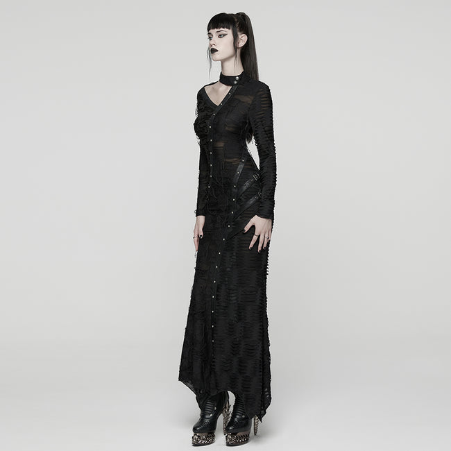 Punk Asymmetric Decadent Dress