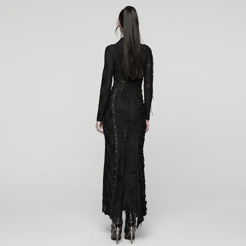Punk Asymmetric Decadent Dress