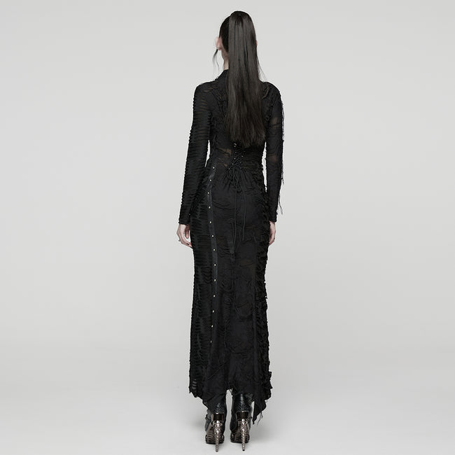 Punk Asymmetric Decadent Dress