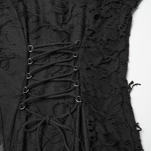 Punk Asymmetric Decadent Dress