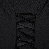 Elegant Goth Sheer Dress