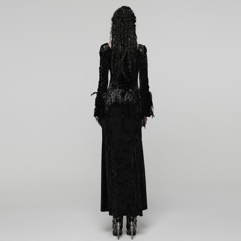 Gothic Court-style Fishtail Dress