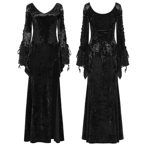 Gothic Court-style Fishtail Dress