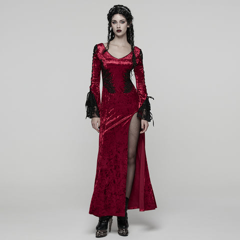 Gothic Court-style Fishtail Dress
