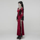 Gothic Court-style Fishtail Dress