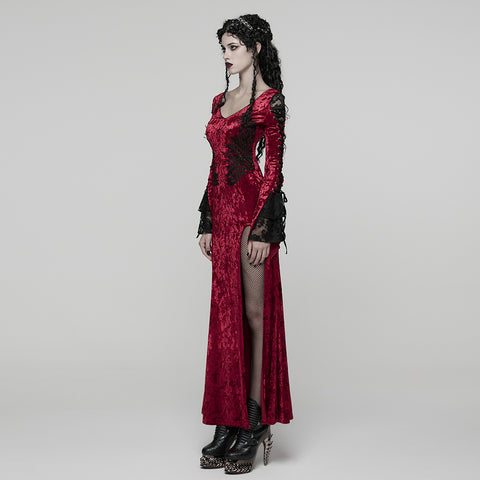 Gothic Court-style Fishtail Dress