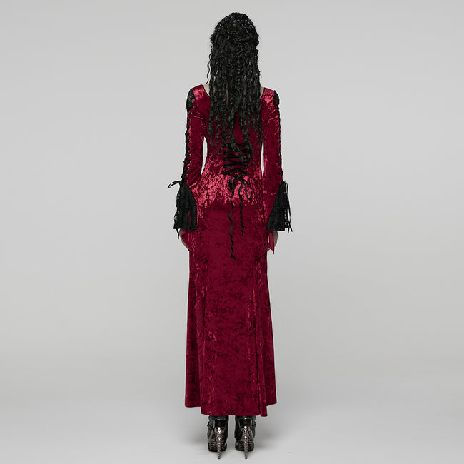 Gothic Court-style Fishtail Dress