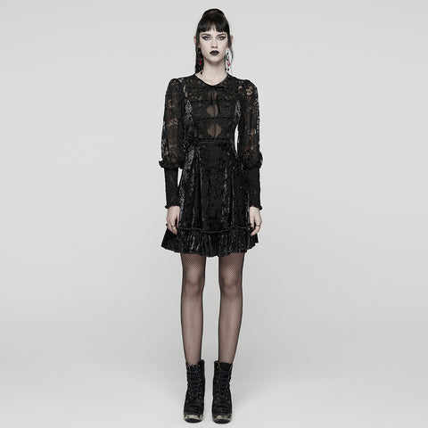Sweet Lace Goth Dress