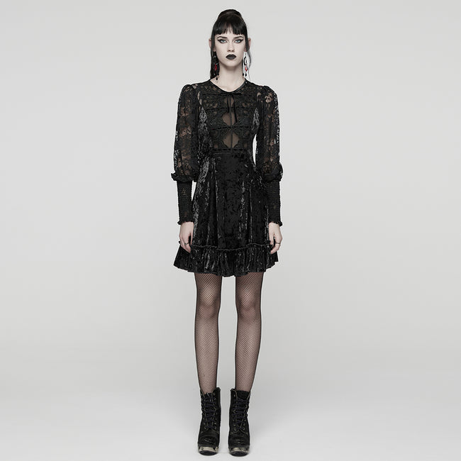 Sweet Lace Goth Dress