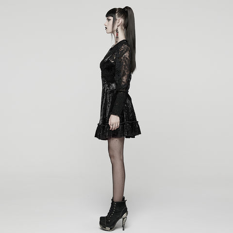 Sweet Lace Goth Dress