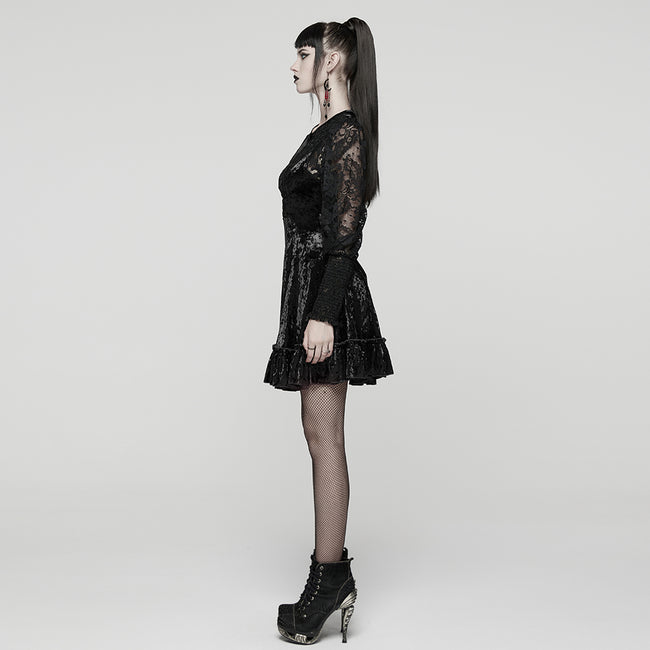 Sweet Lace Goth Dress– Punkravestore Sweet Lace Goth Dress– Punkravestore