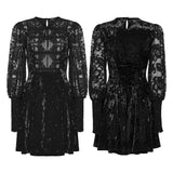 Sweet Lace Goth Dress