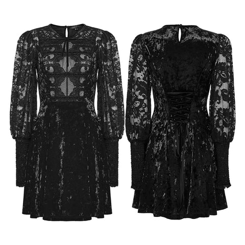Sweet Lace Goth Dress