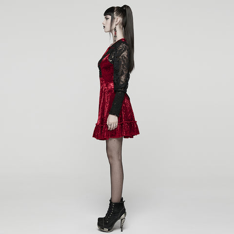 Sweet Lace Goth Dress