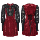 Sweet Lace Goth Dress