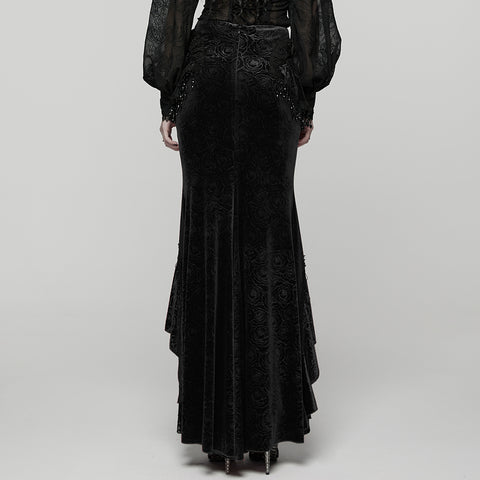 Goth Gorgeous Fishtail Skirt