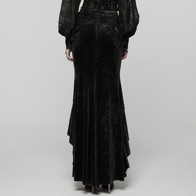 Goth Gorgeous Fishtail Skirt