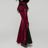 Goth Gorgeous Fishtail Skirt