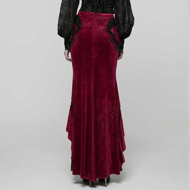 Goth Gorgeous Fishtail Skirt