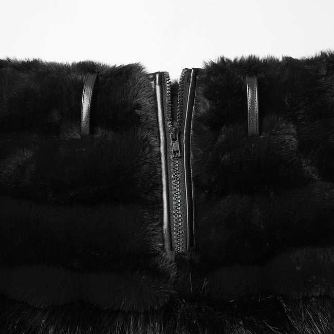 Punk Ultra-Soft Fur Skirt