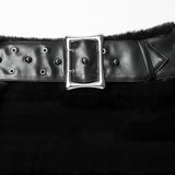 Punk Ultra-Soft Fur Skirt