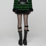 Punk Ultra-Soft Fur Skirt