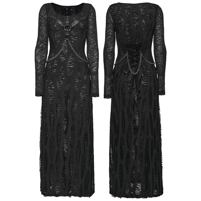 punk evening dress Melancholia
