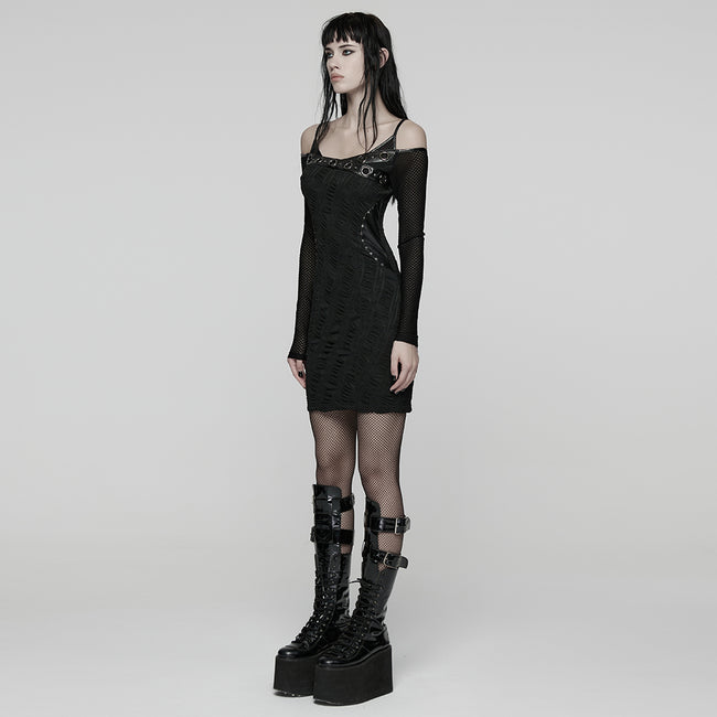 Punk Slim Fit Bodycon Skirt