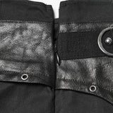 Punk Pleated Mini Skirt