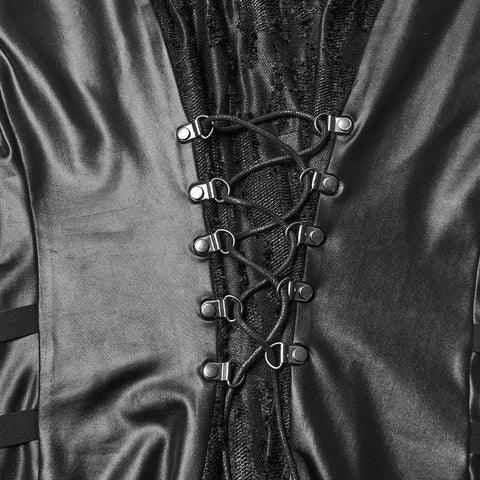 Punk Rebellious Sheer Mesh Dress