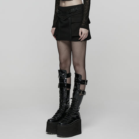 Punk Techwear Skirt
