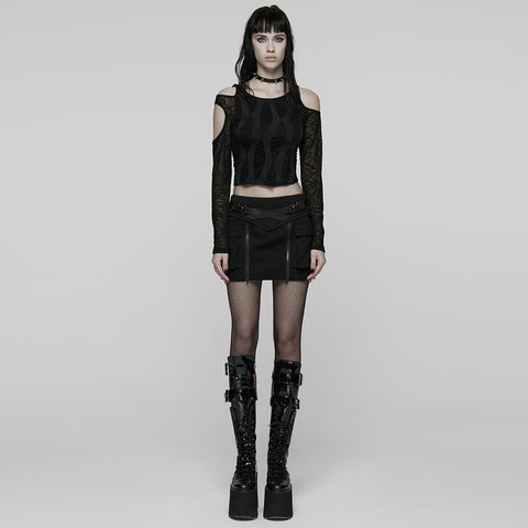 Punk Techwear Skirt