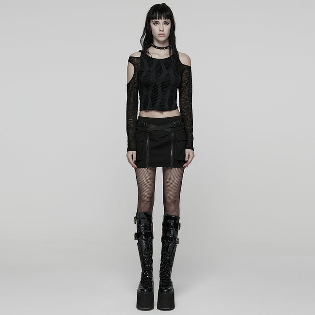 Punk Techwear Skirt