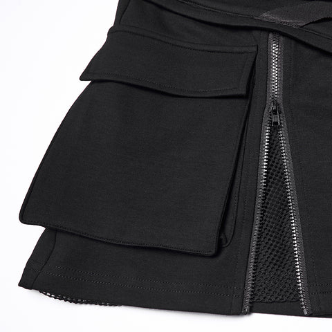 Punk Techwear Skirt
