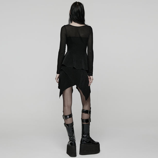 Punk Multi-layered  Irregular Dress