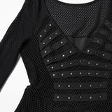 Punk Multi-layered  Irregular Dress