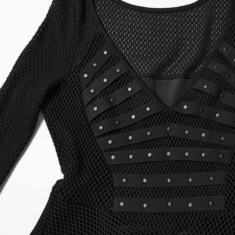 Punk Multi-layered  Irregular Dress